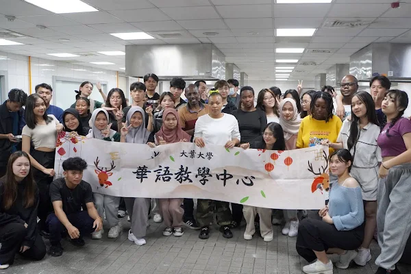▲大葉大學華語教學中心舉辦冬至湯圓文化體驗活動。（大葉大學提供）
