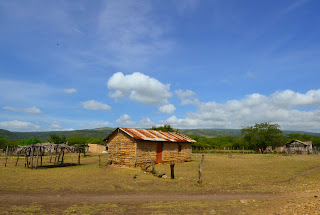 Casa de bareque en Fonseca. Foto: Jorge Bela