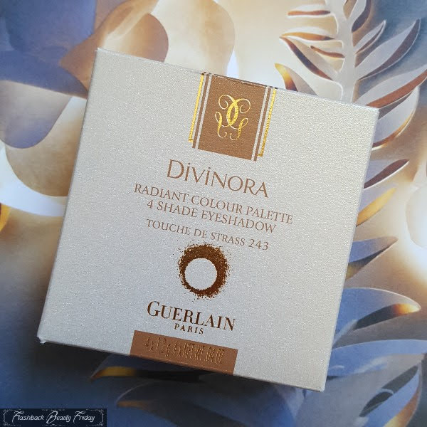 Guerlain Divinora Radiant Colour Palette 4 Shade Eyeshadow box