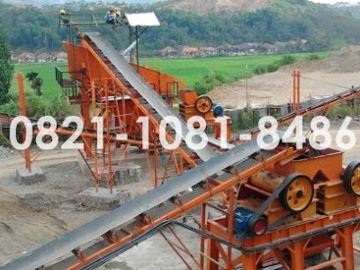 Jual Stone Crusher 70-90 Ton Per Jam (Jaw to Jaw to Cone)