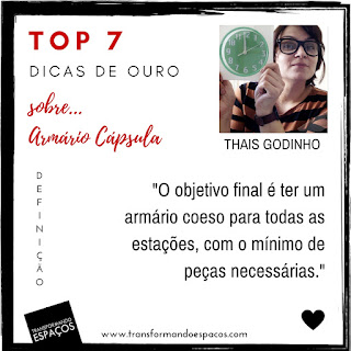 TOP 7 - Dicas de Ouro para montar um armário cápsula.