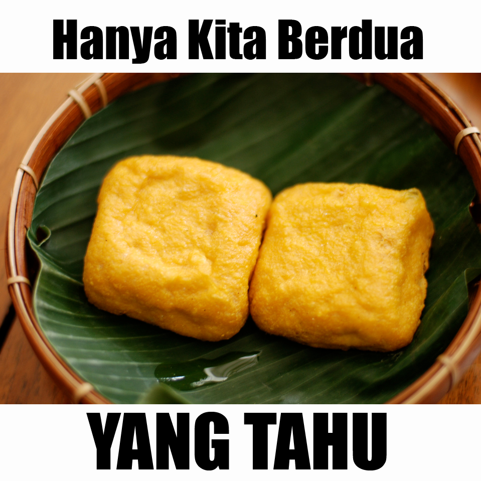 16 Gambar Meme Lucu tentang TAHU yang bikin Ngakak 