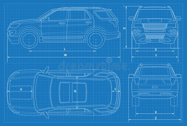 Светокопия схемы кроссовера SUV