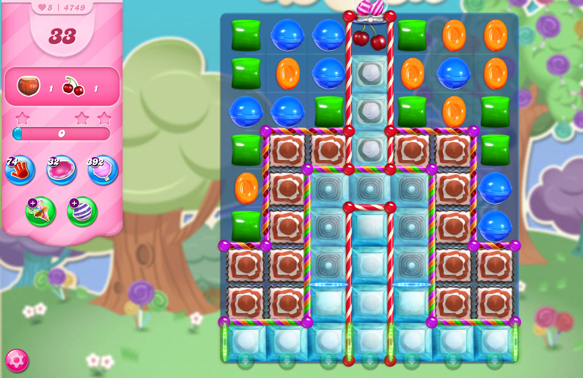 Candy Crush Saga level 4749