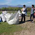 Voluntarios del San Jorge participan de jornada de recolección de basura en el Estero Zamorano
