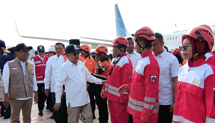 Jusuf Kalla Hadiri Pelepasan Bantuan untuk Korban Gempa Myanmar
