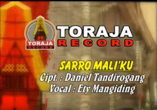 Lirik Lagu Toraja Sarro Mali'ku (Ety Mangiding)