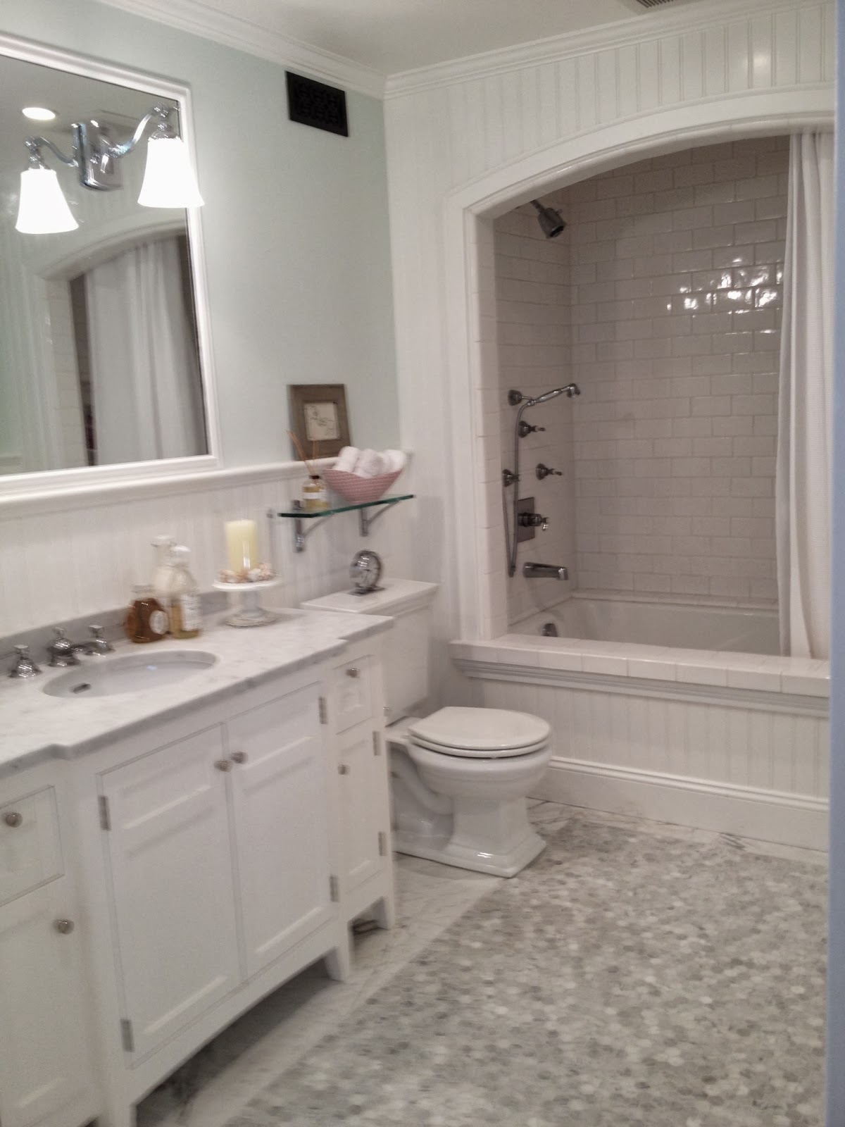 Mortgage Loans Caroline Gerardo Home White Bathroom Remodel