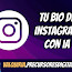 Generador de Descripción para Bio de Instagram con IA