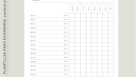Calendario Para Apuntar Examenes