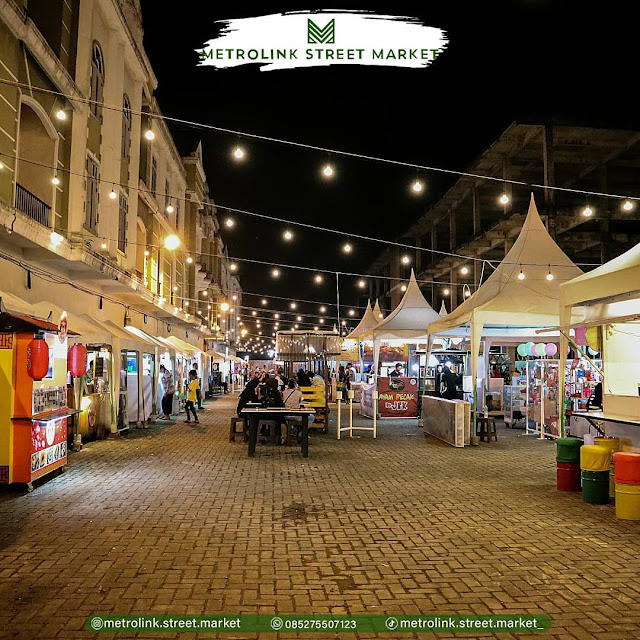 Metrolink Street Market Medan Tempat Nongkrong Medan