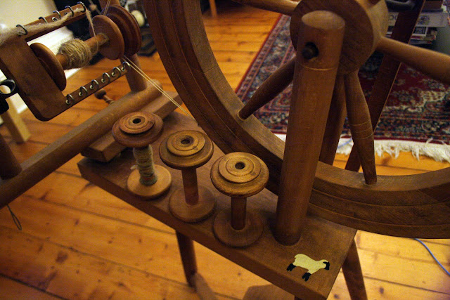 My New Spinning Wheel @owlprintpanda.blogspot.co.uk