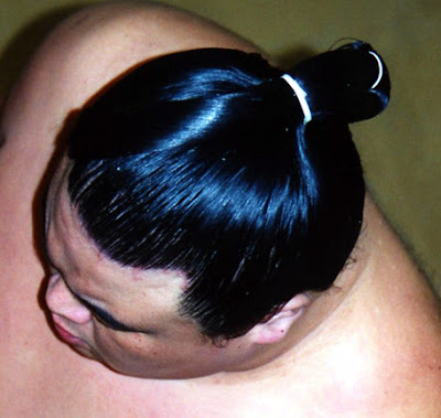 Stylish Sumo Wrestler Hair Style