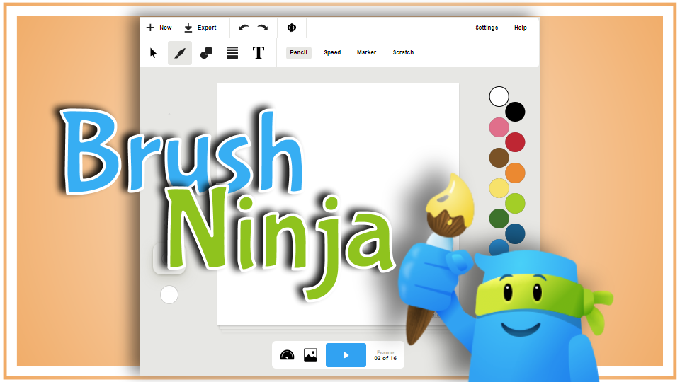 Brush Ninja - A Great GIF Maker for Teachers and Students - Educators  Technology