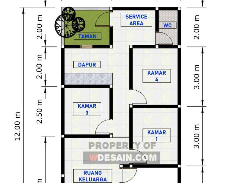 Ukuran 7X9 Gambar  Pondasi  Rumah  6X9  3 Kamar  49 Bentuk 