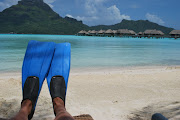 (Mount Otemanu in the background is actually the center of Bora Bora.) (dsc )