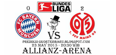 "Prediksi Skor Bayern Munchen vs Mainz By : Prediksi-skorterbaru.blogspot.com"