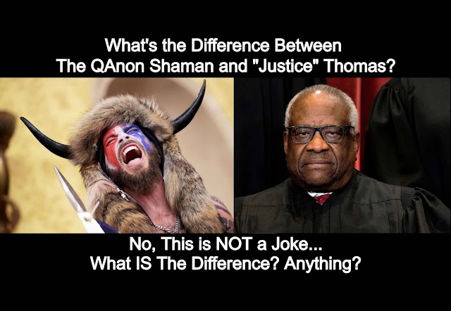 #ImpeaceJusticeThomas - Obviously Corrupt - GTFO - meme by gvan42