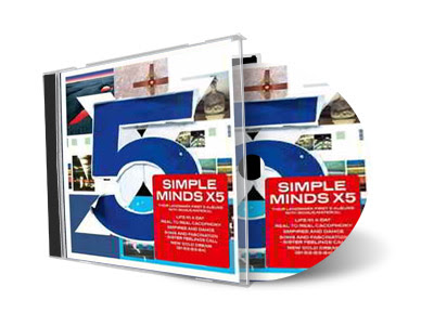 Cd Simple Minds – X5 (2012)