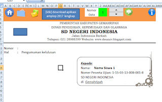 aplikasi amplop kelulusan siswa