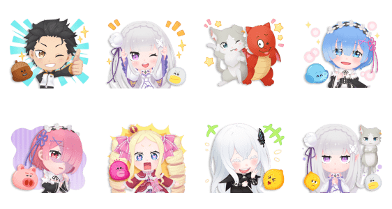 LINE Bubble 2 & Re:ZERO