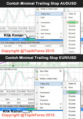 Contoh Pengaturan Trailing Stop di Meta Trader