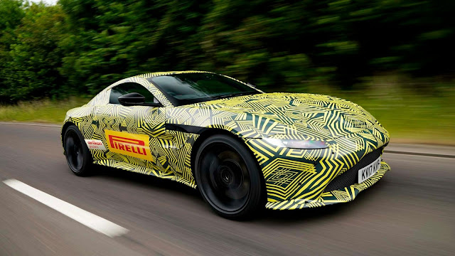 2019 Aston Martin Vantage Camouflaged - #AstonMartin #Vantage #Camouflage #tuning #supercar