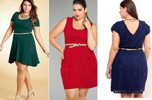 VESTIDOS NAVIDEÑOS PARA GORDITAS