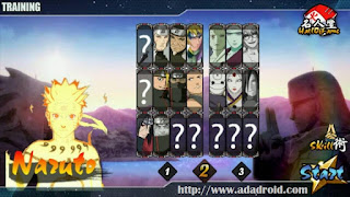 Langsung saja download bagi yang ingin mencoba Ultimate Naruto Senki 3 by Doni Alvaro Apk