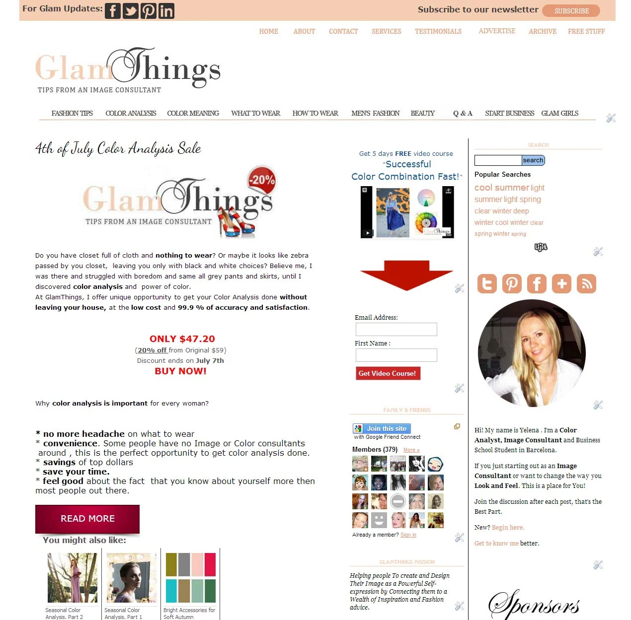 Glam Things Web Development on Blogger