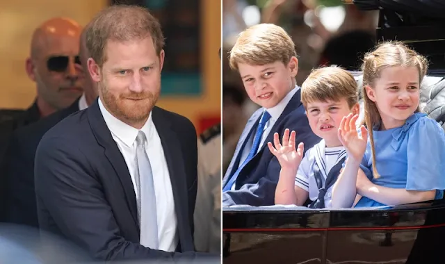 Prince Harry Reflects on His Love for George, Charlotte, and Louis in Heartwarming Comment