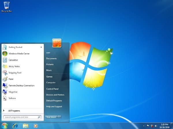 instalasi windows 7 telah berhasil