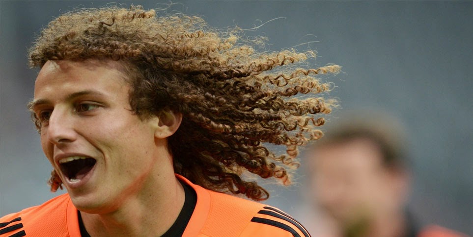 ALL SPORTS PLAYERS: David Luiz Hairstyle 2014 Fifa World Cup