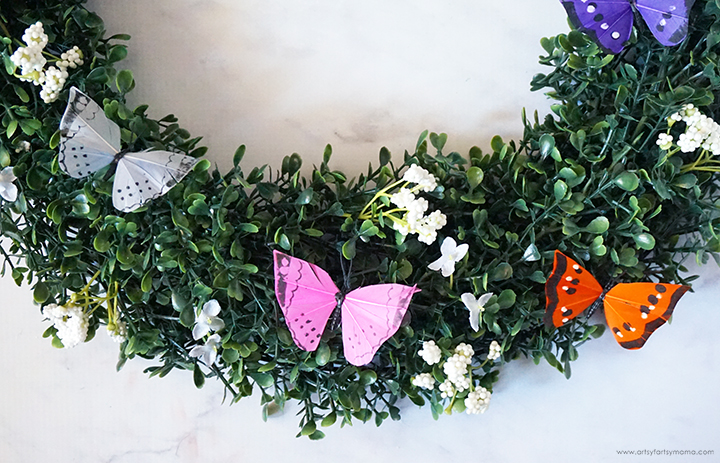 Download Diy Bicycle Butterfly Wreath Artsy Fartsy Mama
