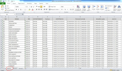 Cara Membuat Mail Merge di Ms Office Word dengan data dari Ms Office Excel