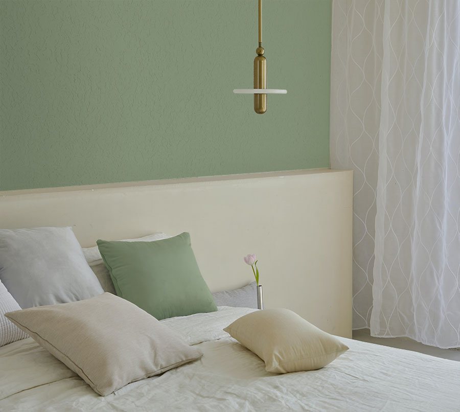 Camera da letto: colori trend - verde