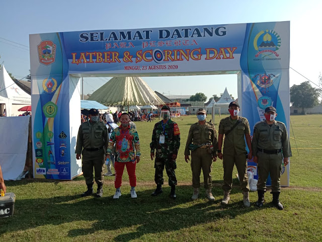 Kodim Karanganyar — Latber dan Scoring Day Bertajuk Usir Corona Dengan Memanah Bersama