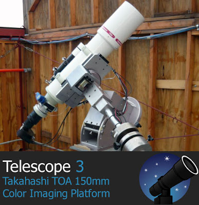 Telescope.com's T-3 used to image Insight Observatory's first images