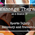 Sports Injury Recovery and Prevention with Massage Therapy