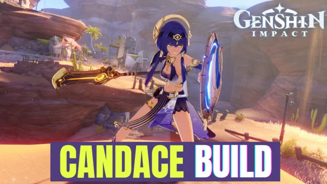 genshin impact candace build, genshin candace build, genshin candace talent book, genshin candace ascensions, candace weapons mats, candace artifacts