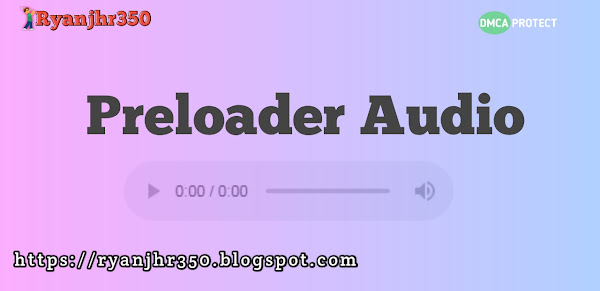 Membuat Preloader di Blog