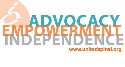 United Spinal Association logo Advocacy Empowerment Independence www.unitedspinal.org