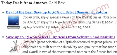 amazon gold box preview