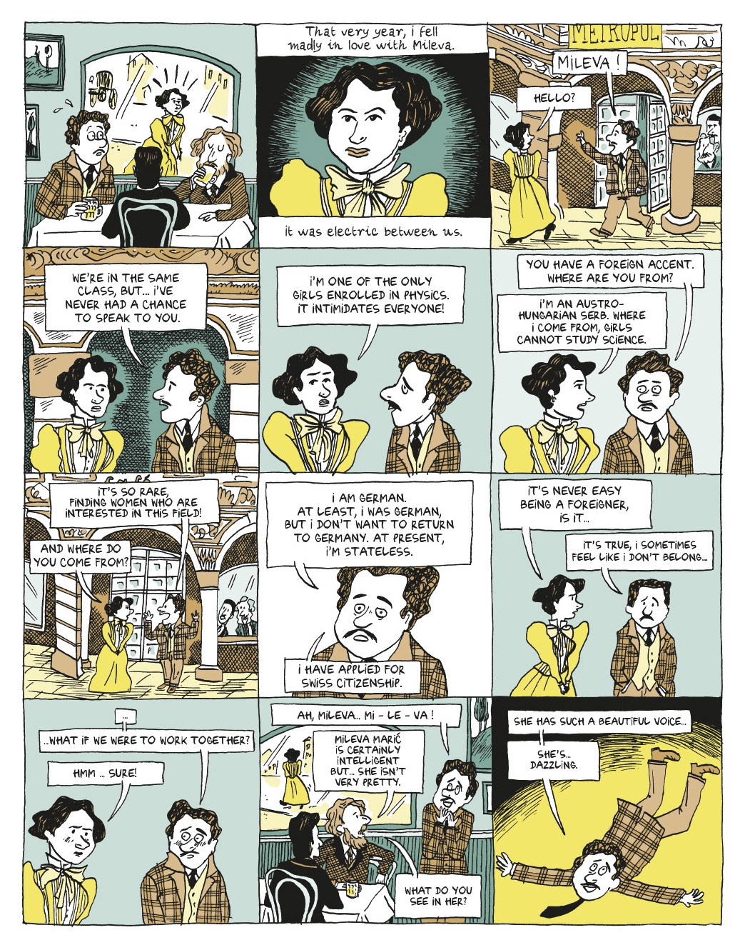 Einstein’s Brilliant and Unusual Life, in a Graphic Novel