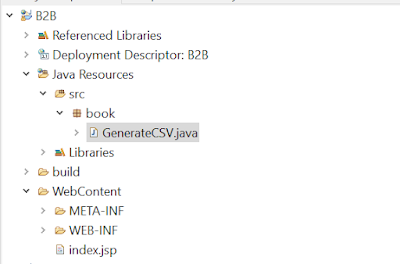 JAVA Application generated CSV from HANA tables and save in a place.