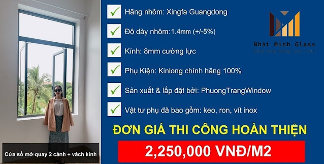 Giá Cửa nhôm xingfa tại Sóc Sơn Hà Nội