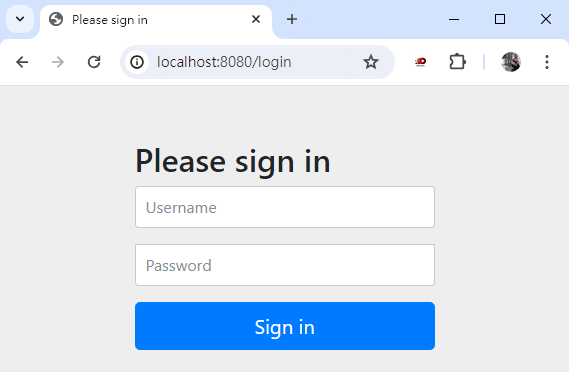 spring-security-login-page