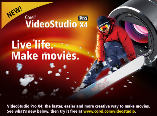 Download Corel VideoStudio Pro X4 Full Update 2012