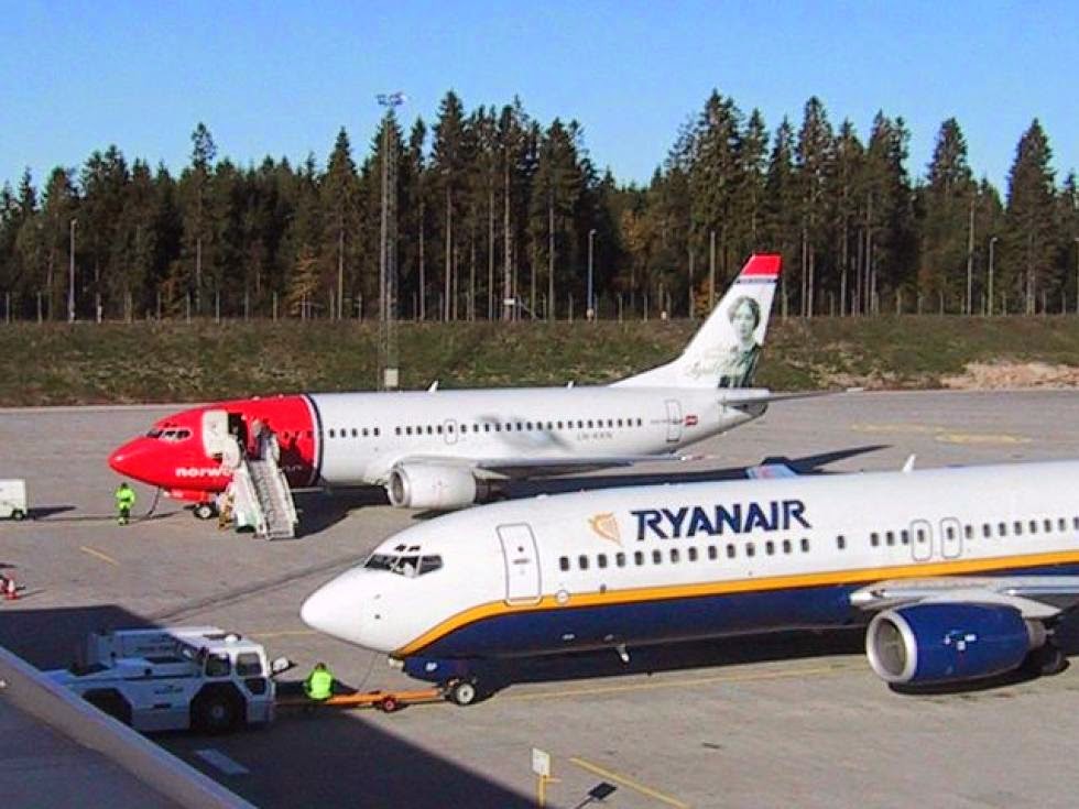 Resultado de imagen de Norwegian y Ryanair