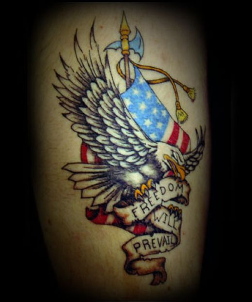 italian american flag tattoos. american flag tattoos black and white. american flag eagle tattoo.